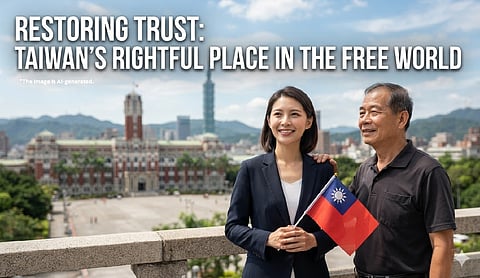 Restoring trust: Taiwan’s rightful place in the free world