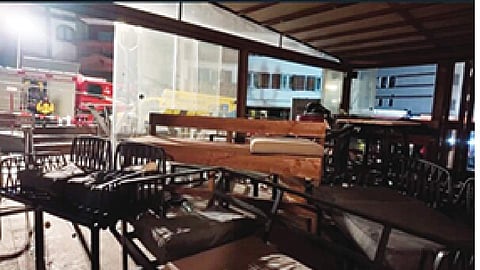 Revellers at Swiss Alpine bar describe horror, panic