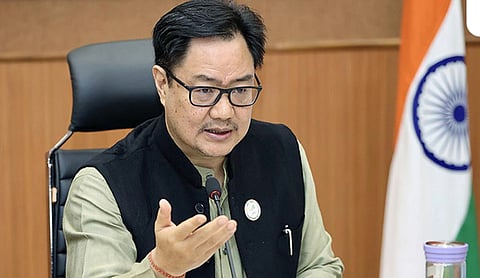 Union Minister of Parliamentary Affairs of India Kiren Rijiju I PTI image