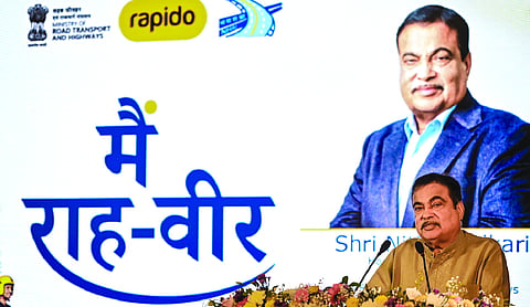 Road safety is shared responsibility: Gadkari