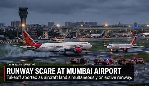 Runway scare at Mumbai airport