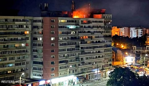 Russian drone crashes in Romania during Ukraine attack, 2 Injured
