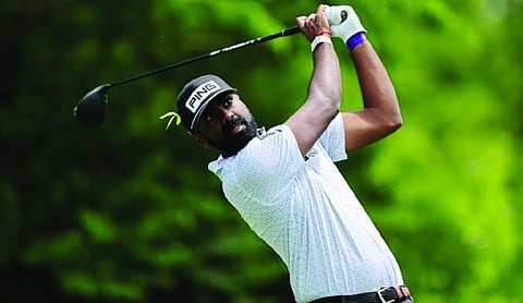 Sam Burns in sole lead at Birkdale, Theegala at T-52