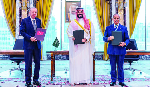 Saudi, Pak, Turkey forge Mecca Pact