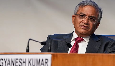 Chief Election Commissioner Gyanesh Kumar. PTI image
