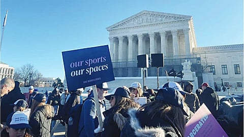 SC likely to uphold State bans on transgender athletes in girls, women’s sports which game mention in above line