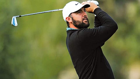 Scheffler starts new year with 63 at The American Express