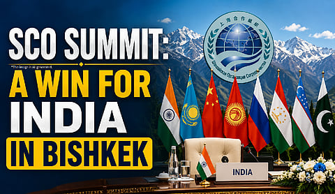 SCO Summit: A win for India in Bishkek