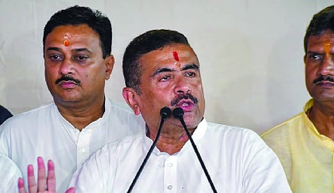 Send Bangladeshi infiltrators to BSF, not courts: Suvendu