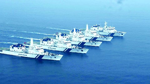 Sentinel of the blue frontier: Fifty years of the Indian Coast Guard