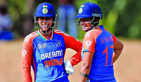 Shafali climbs two spots to sixth in ICC rankings