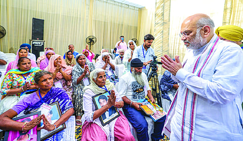 Shah pitches drug-free Punjab as poll promise