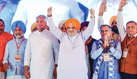 Shah promises anti-conversion law if BJP wins Punjab polls