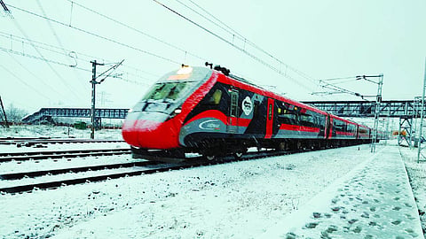 Snow halts roads, air in Kashmir, not rail