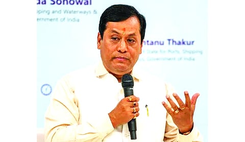 Sonowal asks officials to map vacant port land