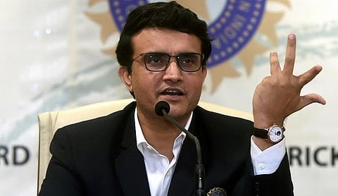 Sourav Ganguly. PTI image.