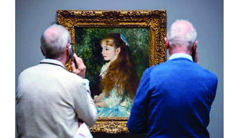 Stolen Renoir paintings found in France, six arrested