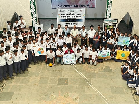 Street play promotes cleanliness among Ranchi student