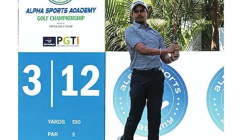 Sunit registers win at ALPHA Sports Academy Golf Championship