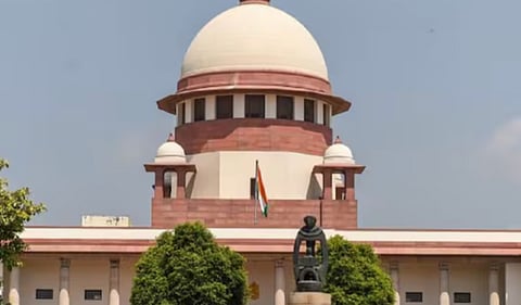 The Supreme Court has ruled that the Bar Council of India and State Bar Councils cannot take disciplinary action against law students before enrolment as advocates. PTI image