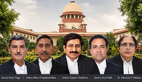 Supreme Court gets 5 new Judges, strength rises to 37