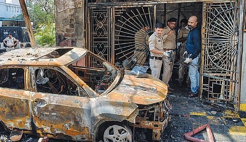 Survivor claims, Indore fire not EV charging fault