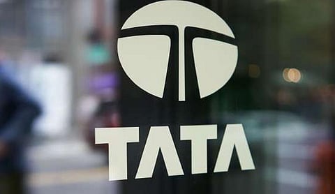 TATA group logo. PTI image