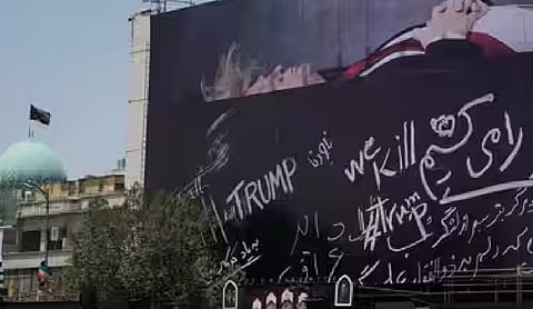 Tehran billboard targeting Trump sparks fresh diplomatic tensions