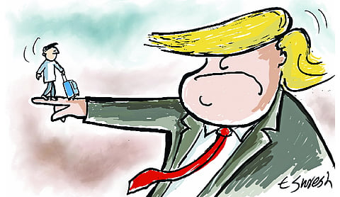 The American dream, under a visa siege