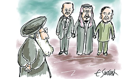 The Makkah triangle and the Iran test