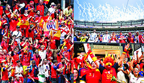 They sing, they dance, WC fans from Argentina, Spain spent cash at final