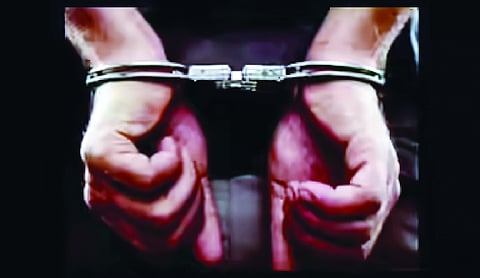 Three arrested for robbing transport company employee