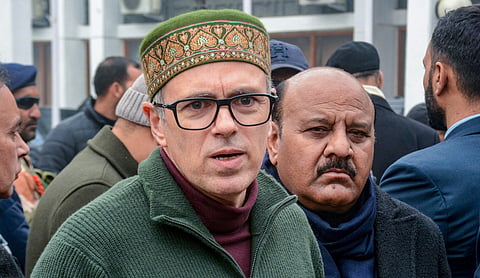 File photo: Jammu and Kashmir Chief Minister Omar Abdullah, SRINAGAR. (PTI Photo)