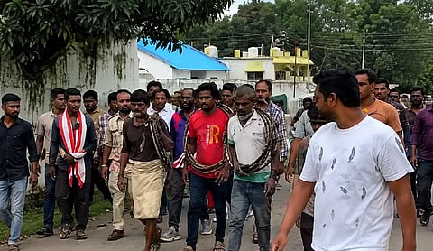 Three men beaten, paraded with barbed wire around necks over theft suspicion in MP