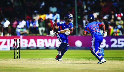 Tilak, Kishan, bowlers help India drub Zimbabwe by 90 runs
