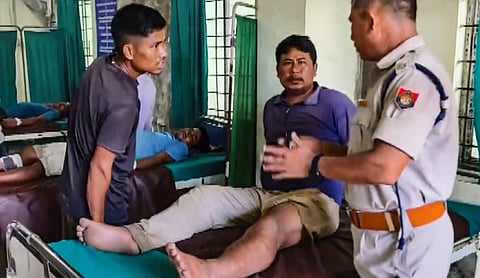 TMPK students' body blocks Arunachal border over firing that injured 12