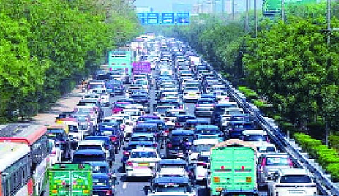 Traffic police records sharp drop in congestion-related calls in Central Range