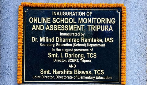 Tripura launches first-ever online school monitoring system to strengthen foundational education
