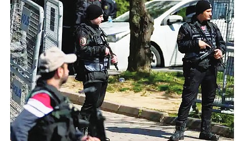 Turkiye Police detains 9 over attack outside Israeli Consulate in Istanbul
