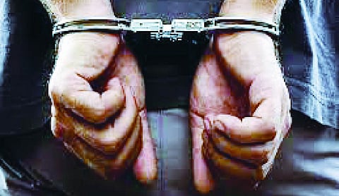 Two arrested for attacking cop