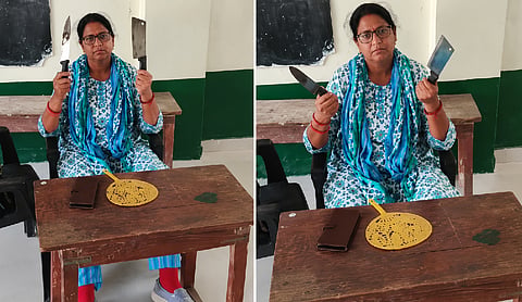 UP school principal carries knife and cleaver to campus, says they were for student safety