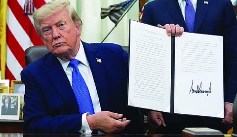 US President signs new orders to limit birthright citizenship