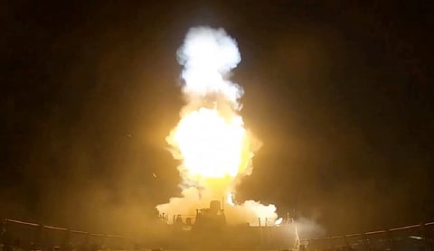 US strikes Iran and Bahrain; warns of incoming fire as clashes over shipping routes escalate