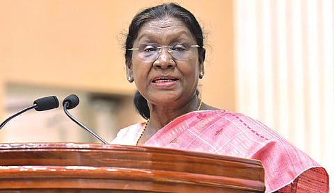 Women are strong, no less than others: President