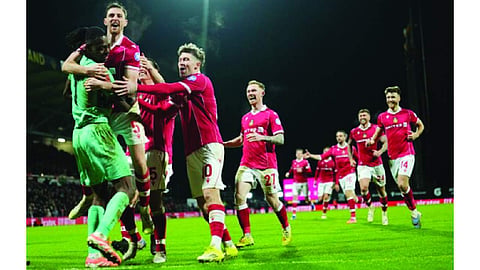 Wrexham knocks out Nottingham Forest on penalties, enter round 4