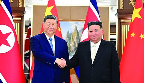 Xi Jinping pledges unwavering support to Kim Jong Un
