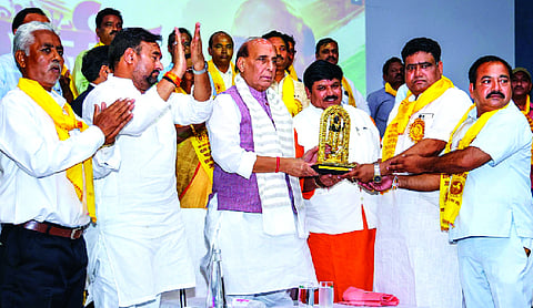Yogi Govt transformed UP: Rajnath Singh