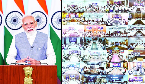Youths should visit border villages to understand India, instead of depending on virtual means: PM