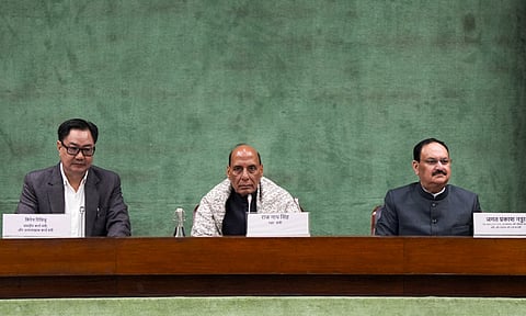 பட்ஜெட் கூட்டத்தொடர்: ராஜ்நாத் சிங் தலைமையில் அனைத்துக்கட்சி கூட்டம்