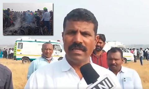 விமான விபத்தில் அஜித் பவார் பலி.. நடந்தது என்ன..? விபத்தை நேரில் பார்த்தவர் பரபரப்பு பேட்டி